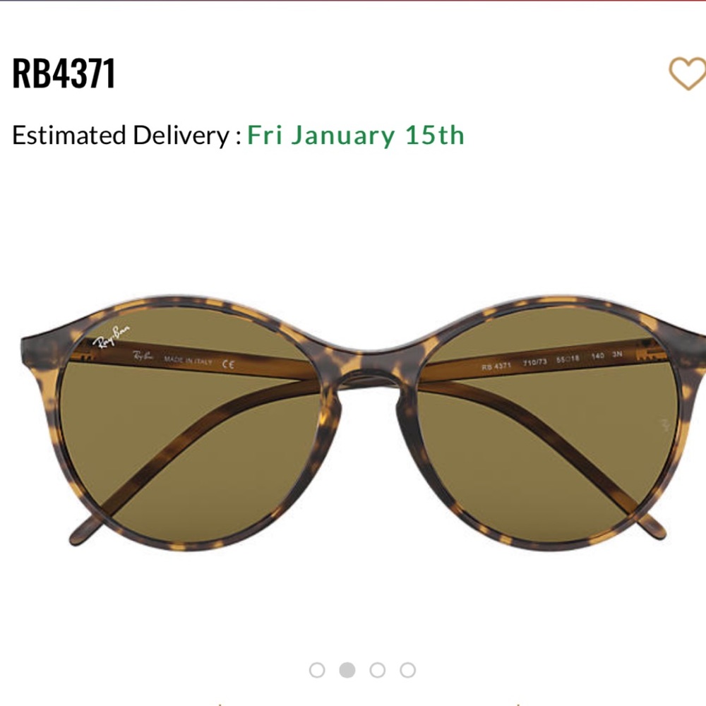 Ray Ban tortoise sunglasses!